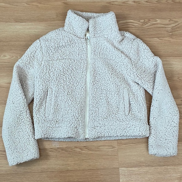 Pacsun cream Sherpa jacket - Picture 1 of 4